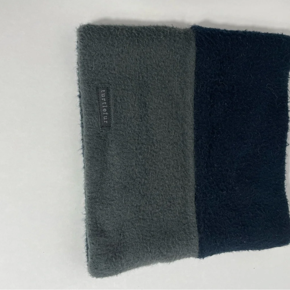 Kids Two-Tone Face Mask - Gray and Black